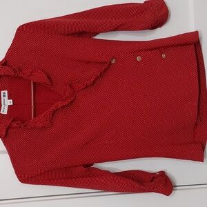 Ruffle Collar Blouse